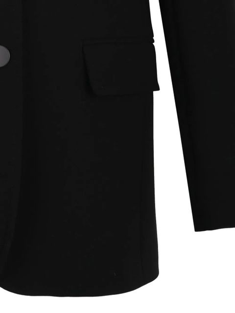 Max Mara three-button tailored jacket - Black