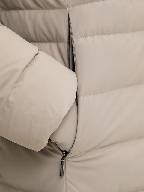 Hetrego kurtka puchowa ELOWEN kolor beżowy zimowa 8P652