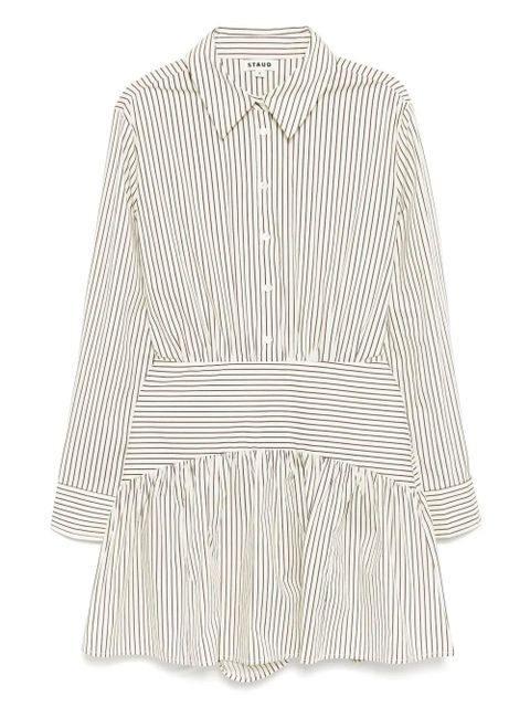 STAUD Rocco mini dress - Neutrals - zdjęcie produktu nr 1