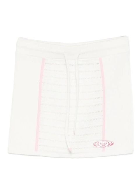Casablanca drawstring trim skirt - White - zdjęcie produktu nr 1