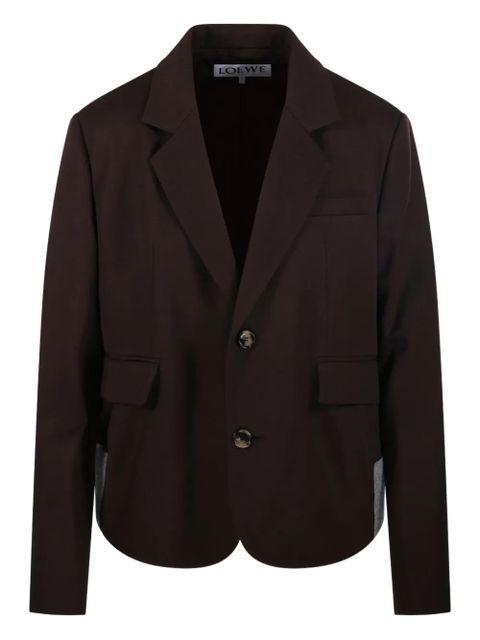 LOEWE button-up blazer - Brown - zdjęcie produktu nr 1