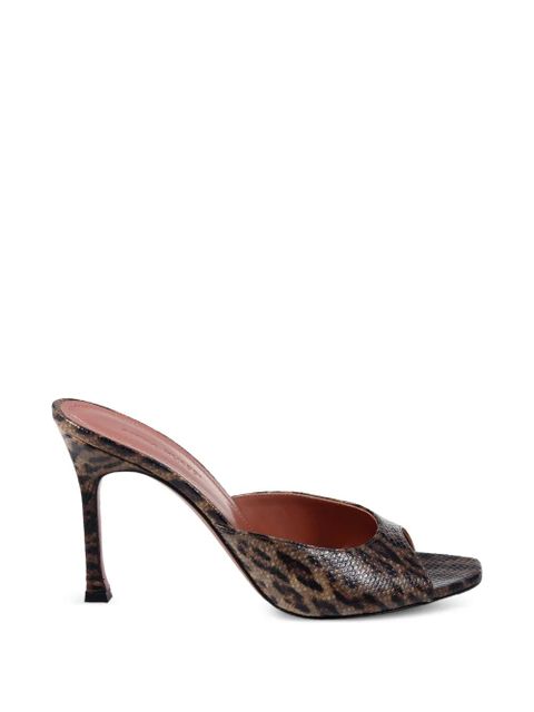 Amina Muaddi Alexa sandals - Brown - zdjęcie produktu nr 1