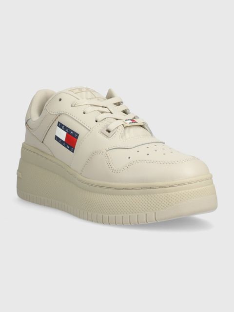 Tommy Jeans sneakersy TJW RETRO BASKET FLATFORM ESS - zdjęcie produktu nr 2