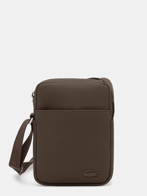 Lacoste saszetka kolor brązowy NH4422HC