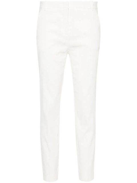PINKO pressed-crease tapered trousers - White - zdjęcie produktu nr 1