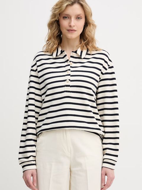 United Colors of Benetton longsleeve damski bawełniany - zdjęcie produktu nr 2