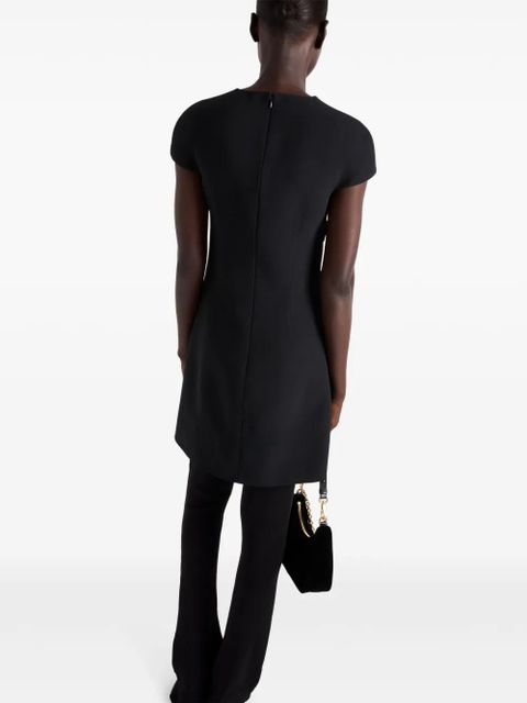 Prada sablé mini dress - Black