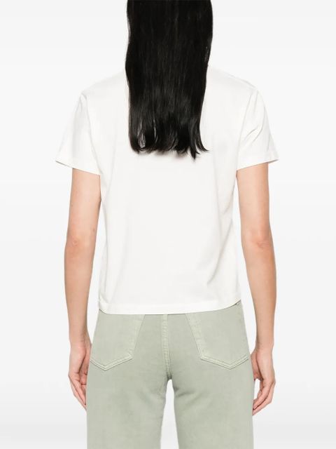 ANINE BING Shelley short-sleeve T-shirt - Neutrals