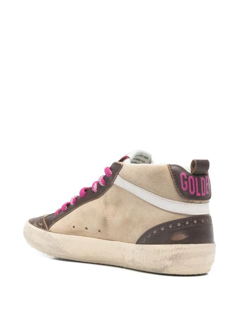 Golden Goose star lace-up sneakers - Neutrals