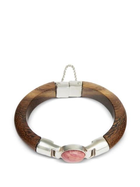 ISABEL MARANT Taylor wood stone bracelet - Silver - zdjęcie produktu nr 1