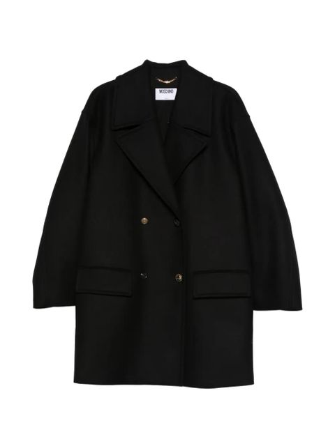 Moschino double-breasted coat - Black - zdjęcie produktu nr 1