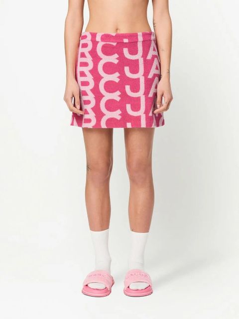 Marc Jacobs The Monogram Terry miniskirt - Pink