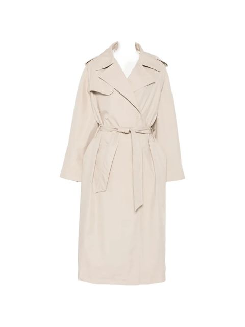 The Frankie Shop Riva belted trench coat - Neutrals - zdjęcie produktu nr 1