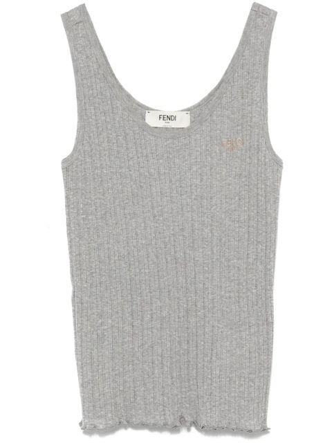 FENDI Fendi Roma tank top - Grey - zdjęcie produktu nr 1
