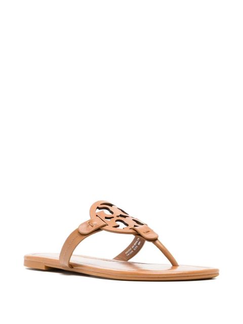 Tory Burch Miller flat sandals - Brown - zdjęcie produktu nr 2