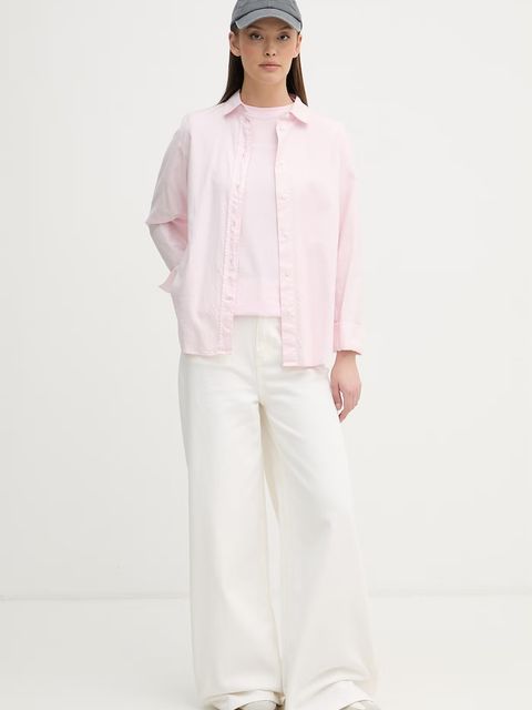 Calvin Klein Jeans T-shirt damski bawełniany - zdjęcie produktu nr 1