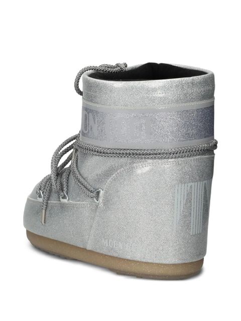 Moon Boot Icon lace-up boots - Silver