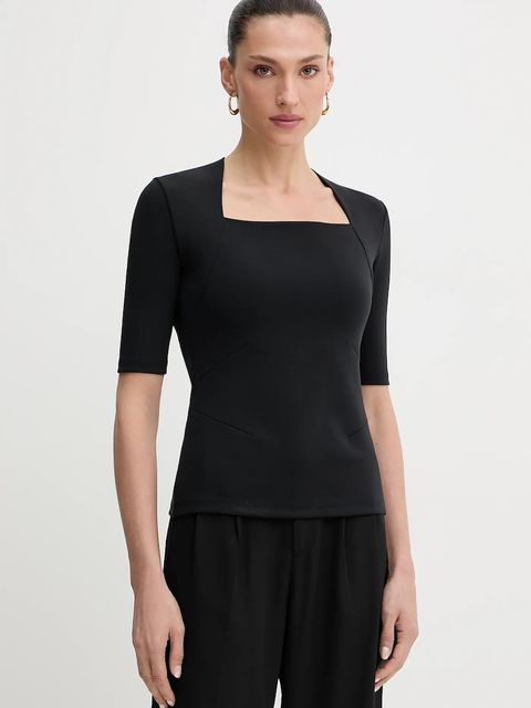 BOSS t-shirt damskie kolor czarny 50541894 - zdjęcie produktu nr 1