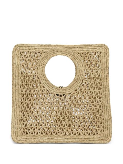 Jacquemus small Spiaggia tote bag - Neutrals