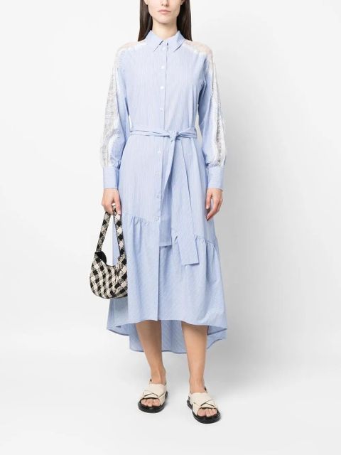 TWINSET stripe-print shirt dress - Blue - zdjęcie produktu nr 2