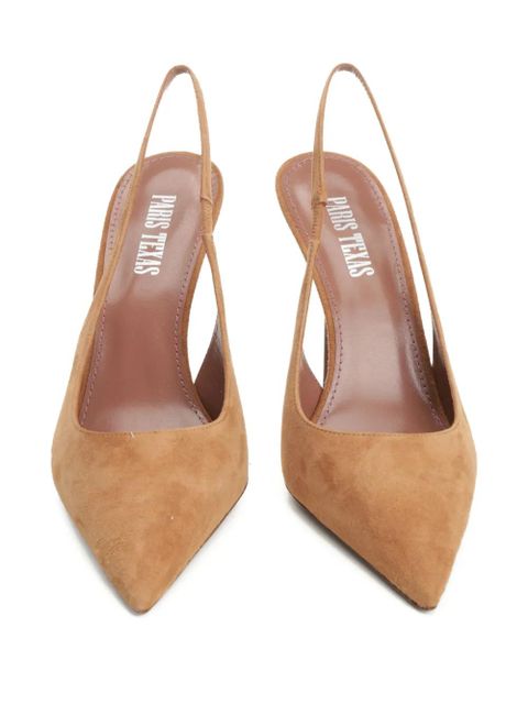 Paris Texas Lidia slingback pointed-toe pumps - Neutrals - zdjęcie produktu nr 2