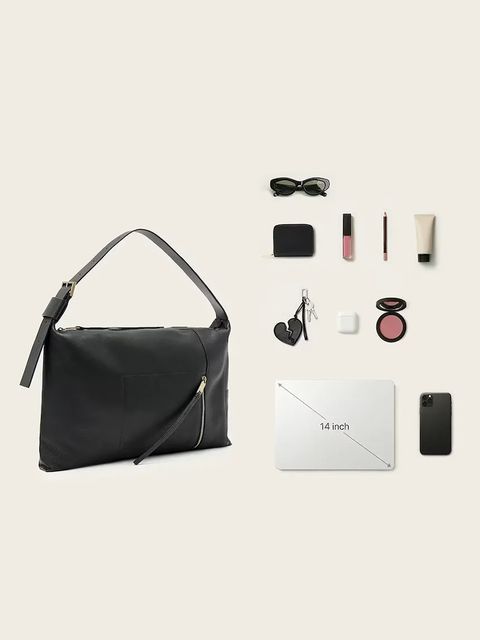 AllSaints torebka skórzana ALBA