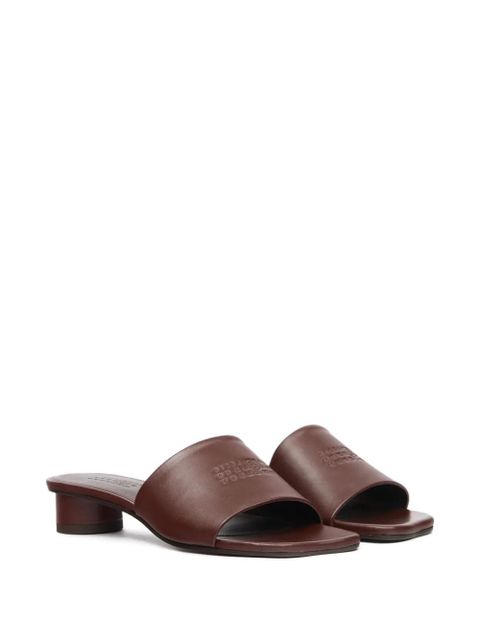 MM6 Maison Margiela 30mm Anatomic sandals - Brown