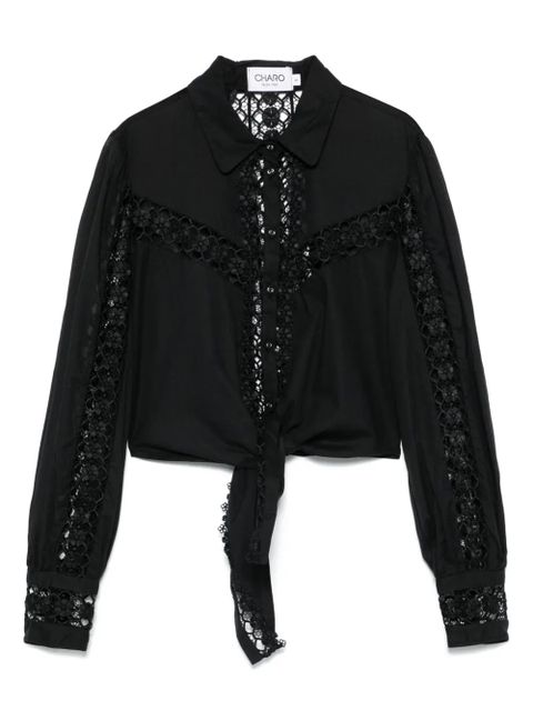 Charo Ruiz Ibiza Devi blouse - Black - zdjęcie produktu nr 1