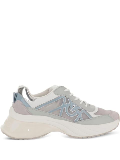 PINKO logo-detail leather sneakers - White - zdjęcie produktu nr 1