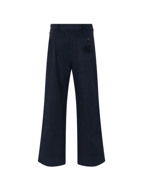 ETRO patch pocket trousers - Blue - zdjęcie produktu nr 2