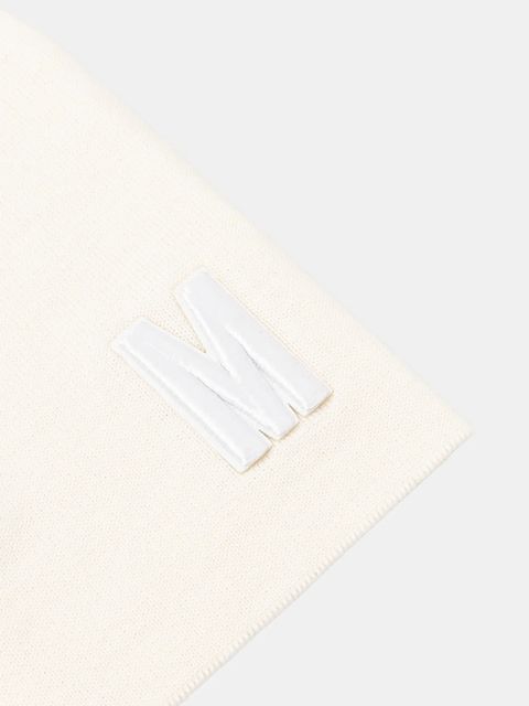 Moschino czapka wełniana kolor beżowy M5877 60803 - zdjęcie produktu nr 2