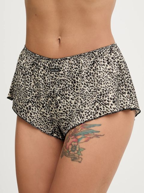 Calvin Klein Underwear damskie kolor beżowy satynowa LV00QF8395 - zdjęcie produktu nr 1