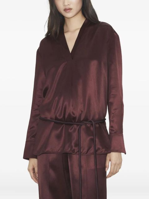 Tory Burch asymmetric top - Brown