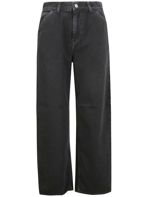 Carhartt WIP mid-rise straight-leg jeans - Black - zdjęcie produktu nr 1
