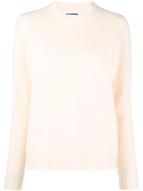 Jil Sander Liso crew-neck wool jumper - Neutrals - zdjęcie produktu nr 1
