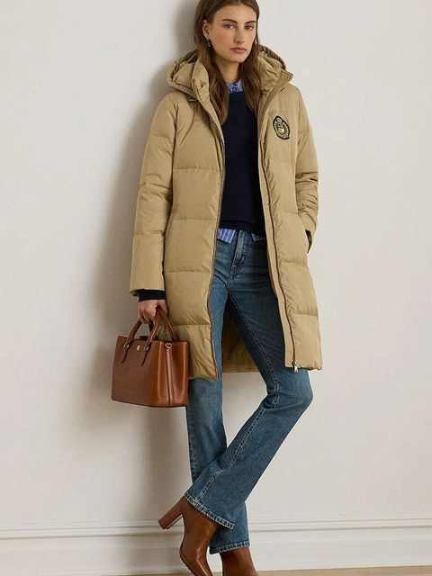 Lauren Ralph Lauren płaszcz kolor beżowy 297P04126 - zdjęcie produktu nr 1