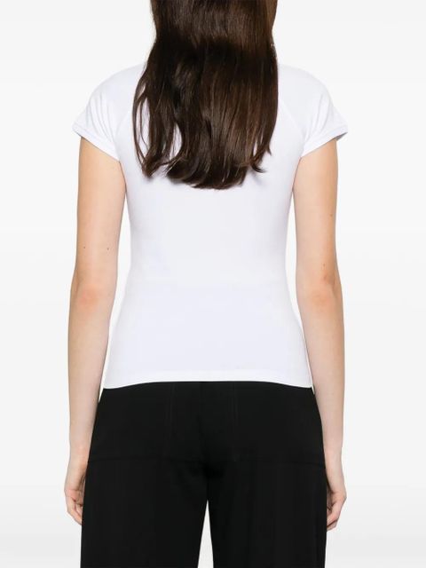 LOEWE logo-embroidered T-shirt - White