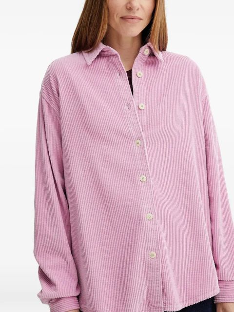 American Vintage corduroy button shirt - Pink - zdjęcie produktu nr 2