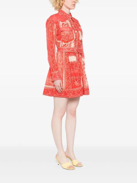 ZIMMERMANN Lucky mini dress - Red - zdjęcie produktu nr 2