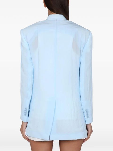 Max Mara double-breasted blazer - Blue