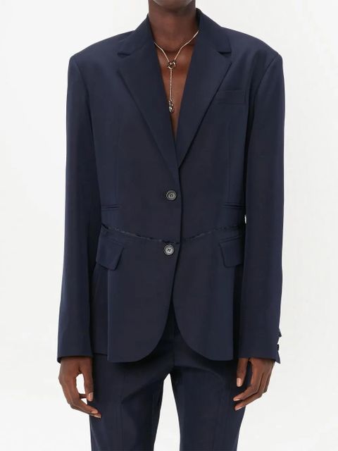 JW Anderson single-breasted blazer - Blue
