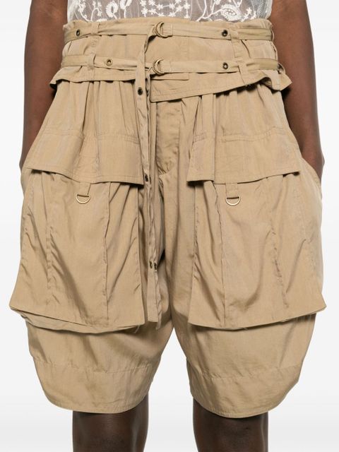 ISABEL MARANT Heidi cargo shorts - Brown