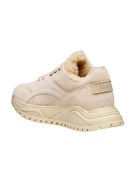 Bogner sneakersy skórzane MALAGA 20 A damskie kolor beżowy 22540353 - zdjęcie produktu nr 2