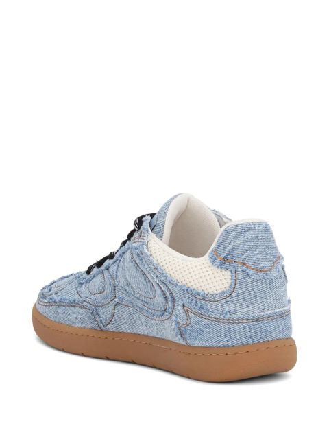 GANNI panelled sneakers - Blue