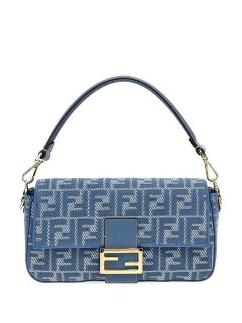 FENDI medium Baguette shoulder bag - Blue - zdjęcie produktu nr 1