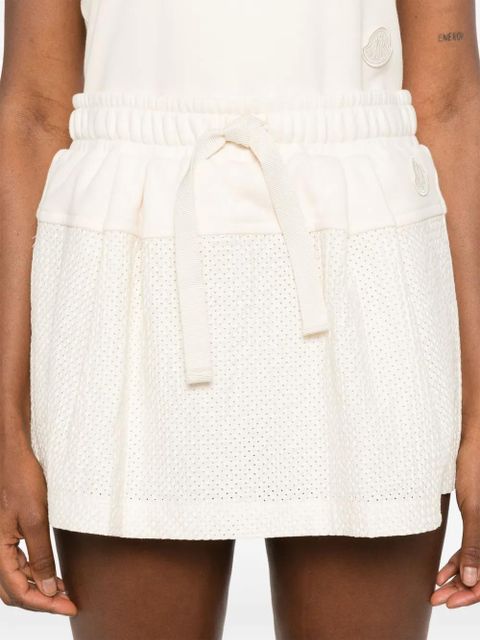 Moncler textured mini skirt - Neutrals - zdjęcie produktu nr 2