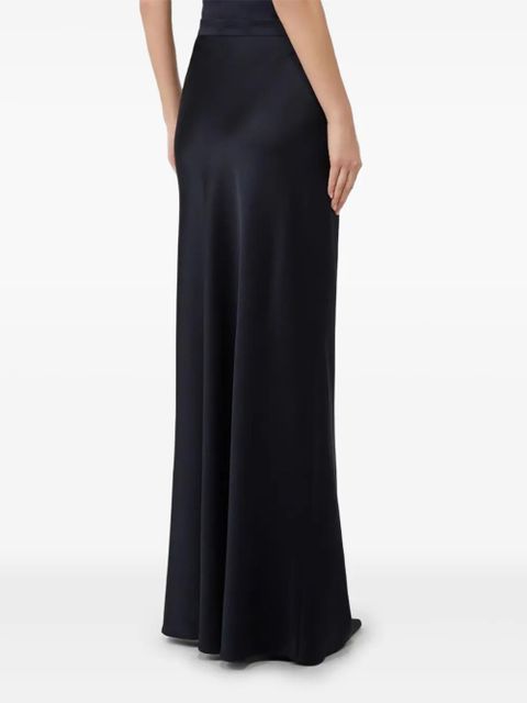 Max Mara Rimini bias-cut long skirt - Blue