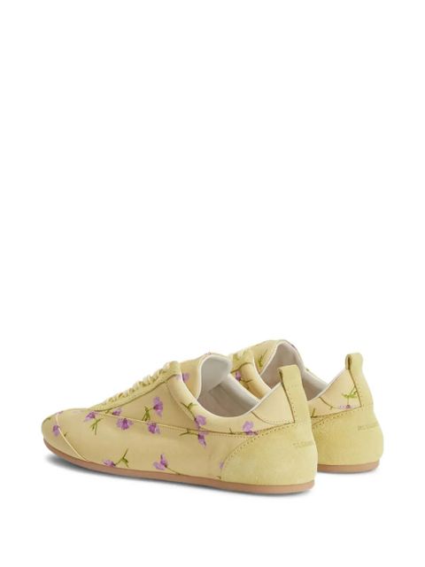 Jil Sander Etage flower-print sneakers - Neutrals