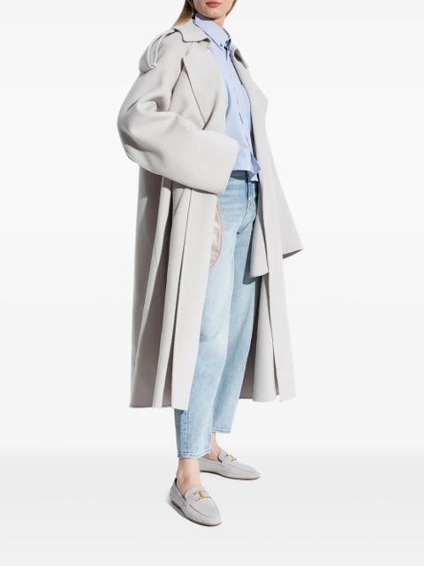 Tod's leather loafers - Grey