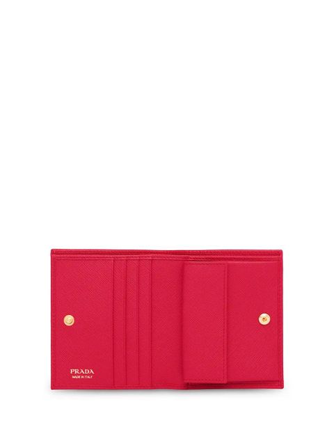Prada small bi-fold wallet - Red